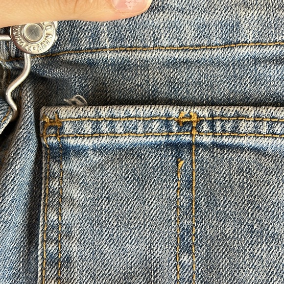 NWT Old Navy Blue Jean Overalls Womens Size 6 Straight Leg - Picture 7 of 10